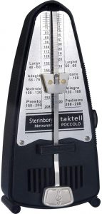 black metronome